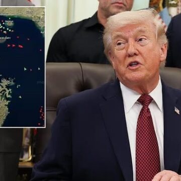 Trump warns Iran ‘can’t blackmail us’ as crisis deepens in Strait of Hormuz