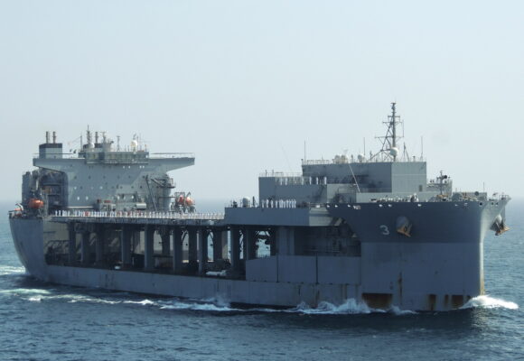 US Navy warship lost power and propulsion for hours, defense official says